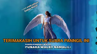 suara panggil pembawa berkah terimakasih 