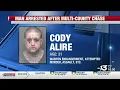 Man arrested after multi-county chase in Western Kentucky