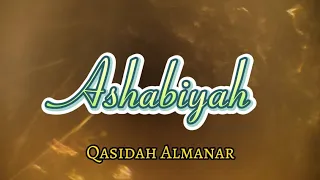 lirik qasidah almanar ashabiyah