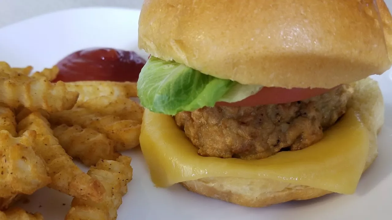 Grilled chicken burger patty | Keto chicken burger patties | Chicken burger recipe | Hunger Hangover. 