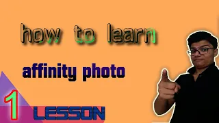 learn basic tools about affinity photo tutorial 1