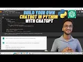 Build a Chatbot in Python ChatGPT API Complete Tutorial for Beginners