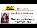 JavaScript 2D Game Project Selection program Java Institute Chameeliya Shehansi