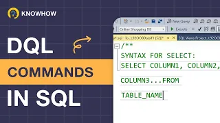 SQL DQL Data Query Language Commands A Practical Approach