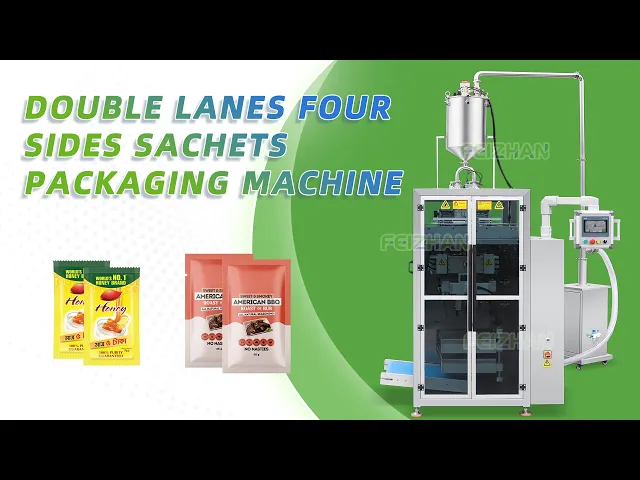 automatic honey sauce filling sealing machine