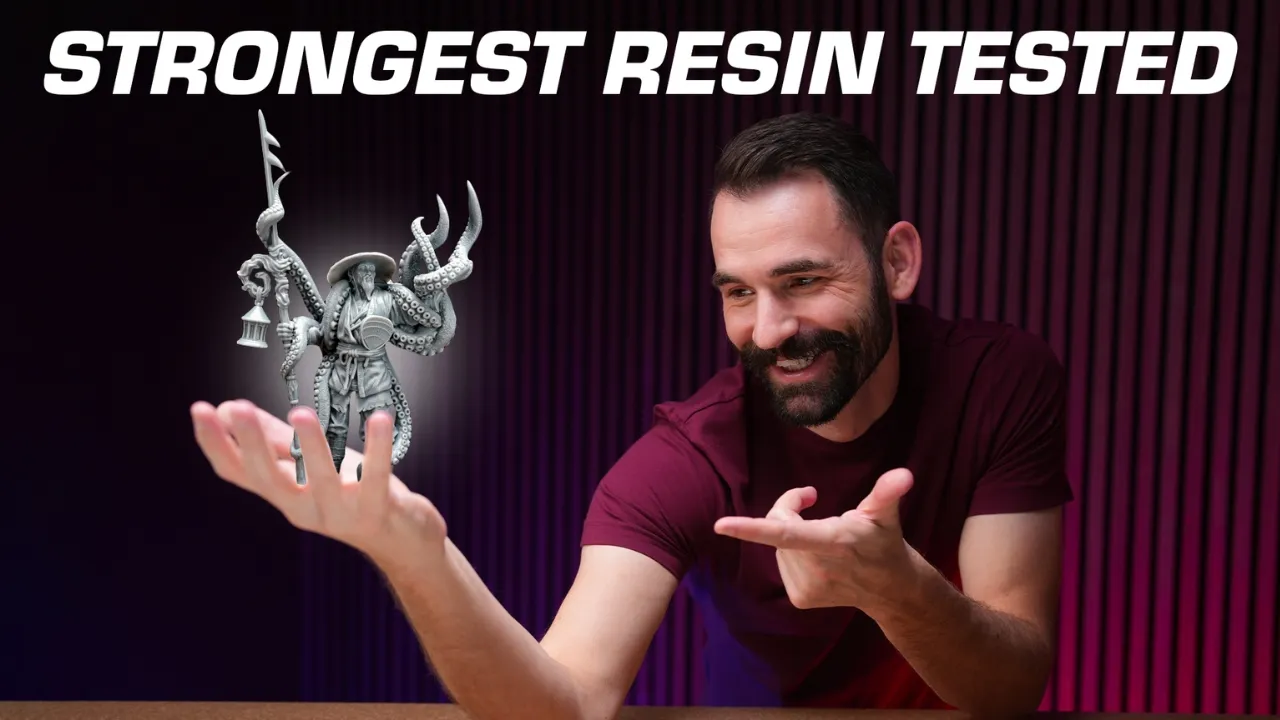 Our test machine failed to break this Ameralabs resin | Resine Review