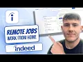 How To Find Remote Jobs On Indeed Work From Home