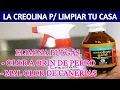 USES OF CREOLIN to disinfect and clean your house
