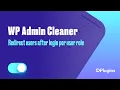 Redirect users after login per user role
