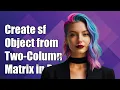 How to Create an sf Object from a Two-Column Matrix in R A Step-by-Step Guide