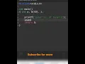 Fibonacci series using array in c programming