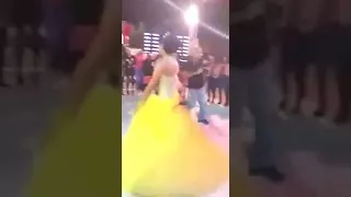 عروس ترقص على دحية روعة دندنها