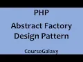 Abstract Factory Design Pattern In PHP