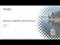 Clarity 16 2 1 Canvas Usability Improvements