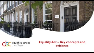 The Equality Act 2010 Evidence And Key Concepts Definitions 