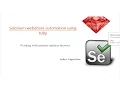 6 How to run selenium webdriver ruby script in internet explorer browser