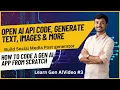OpenAI API Code Tutorial Generate Images More using Python Social Post generator Code