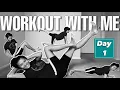 WORKOUT WITH ME Day 1