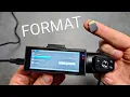 How to FORMAT Dash Cam Micro SD Memory Card