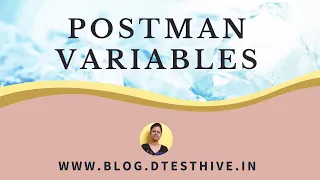 Part1 Postman Variables