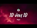 Pajel - 10 von 10 (Texto/Lyrics)