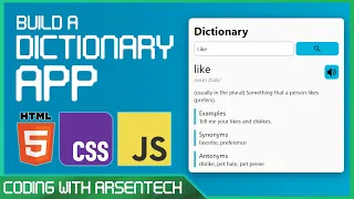 Build a Dictionary App using JavaScript REST API