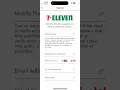 7-Eleven app - how to create an account get rewards