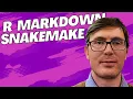 Use r markdown in your snakemake pipeline
