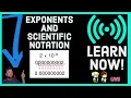 Live GED Class Exponents and Scientific Notation Fast Review