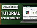 Quickbase Demo - Tutorial for Beginners 2025