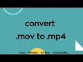 How to Convert MOV to MP4 and HEIC to JPG Privately