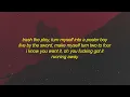 2hollis - poster boy (slowed + reverb) lyrics