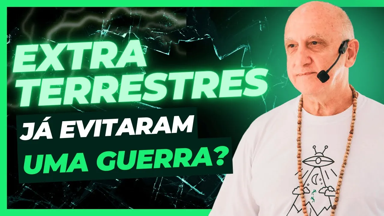 Os EXTRATERRESTRES já EVITARAM alguma GUERRA NUCLEAR? - Aula 01 de 03 | Prof. Laércio Fonseca