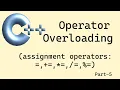 C basics Operator overloading - Part 5 assignment compound assignment