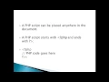 Cs310 Basic PHP syntax in part 4