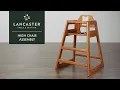 LT S High Chair Assembly