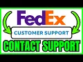 How To CONTACT FedEx Customer Service QUICK EASY 2026