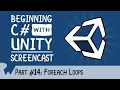 Foreach Loops - Beginning C with Unity