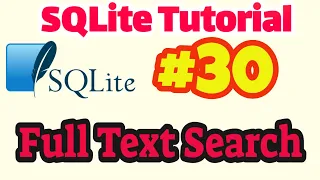 SQLite Tutorial Full Text Search in SQLite