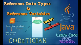 Tutorial 7 - What are REFERENCE Data Types in Java Reference Variables in Java
