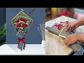 Download Lagu 5 Red roses arrange flowers Bouquet. Flower wrapping easy techniques | Flower Bouquet arrangement