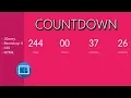 Countdown Clock with jQuery - How to implement a countdown clock