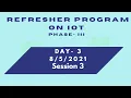 FDP on IOT Day 3 Session 3