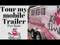 Tour of my grooming trailer
