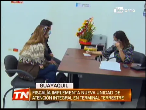 Fiscalía implementa nueva unidad de atención integral en terminal terrestre