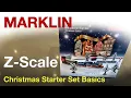 Lagu Marklin Z scale Christmas starter sets 81846 and 81705