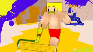 マイクラ スプラな世界でミニゲーム選手権 