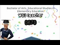 Journey to becoming a teacher wgu teacher D670