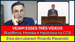 Os anciões que derrubar Ricardo Pavanelli - Heresia, Blasfemia e Hipocrisia - Vejam esses três vídeo