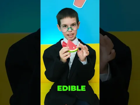 Which Parts of Fruits & Vegetables Are Edible? 🍉🥕🍒
